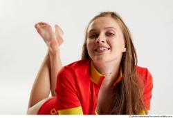 Martina Baywatch Laying Pose 